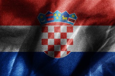 Ülke bayrağı ile soyut pürüzsüz ipek arkaplan