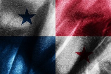 Ülke bayrağı ile soyut pürüzsüz ipek arkaplan