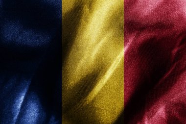 Ülke bayrağı ile soyut pürüzsüz ipek arkaplan