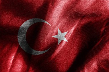 Ülke bayrağı ile soyut pürüzsüz ipek arkaplan