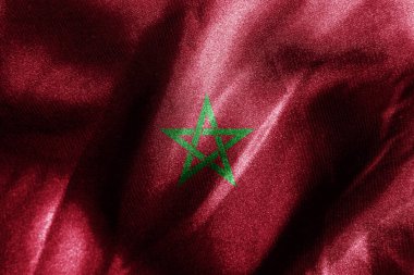 Ülke bayrağı ile soyut pürüzsüz ipek arkaplan