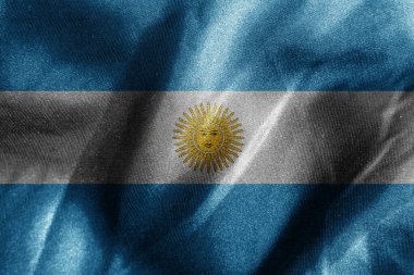 Ülke bayrağı ile soyut pürüzsüz ipek arkaplan