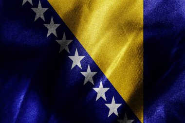 Ülke bayrağı ile soyut pürüzsüz ipek arkaplan