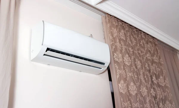 Klimatyzacja Urządzenia Zbliżenie Domu — Zdjęcie stockowe