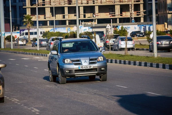 Batumi Georgia Diciembre 2020 Mitsubishi Las Calles Batumi — Foto de Stock