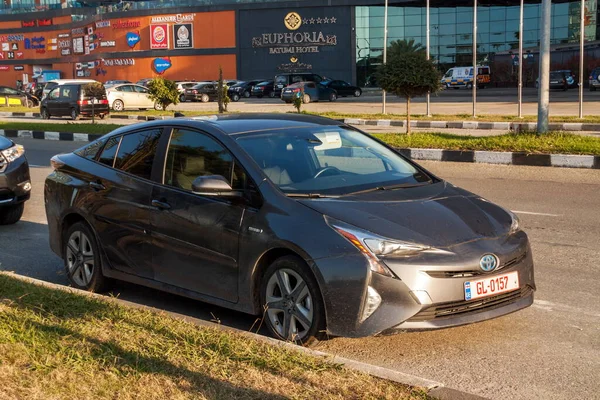 Batumi Georgia Diciembre 2020 Toyota Prius Calle Batumi — Foto de Stock