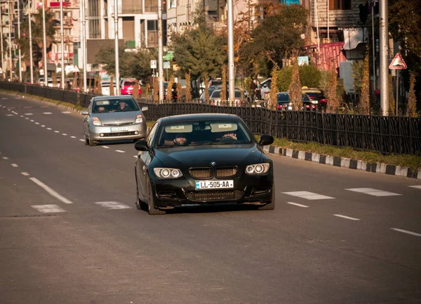 Batumi Georgia Diciembre 2020 Bmw Coche Calle Batumi — Foto de Stock