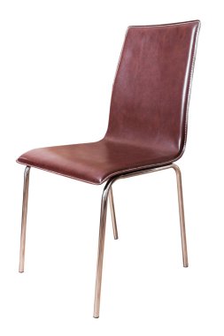 Ev sandalyesi beyaza izole edilmiş.