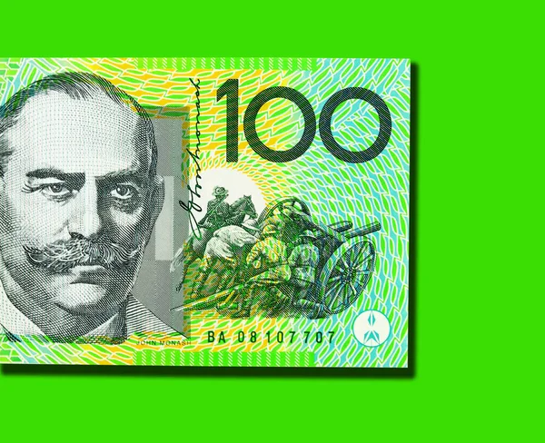 Australische Dollar Nahaufnahme Finanzierungskonzept — Stockfoto