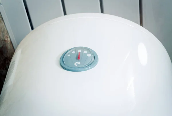 Hot Water Boiler Tank Bathroom — Stock Photo, Image