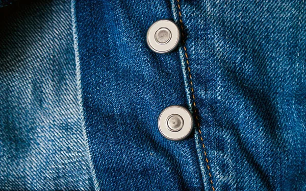 Nahaufnahme Der Abstrakten Jeans Textur — Stockfoto