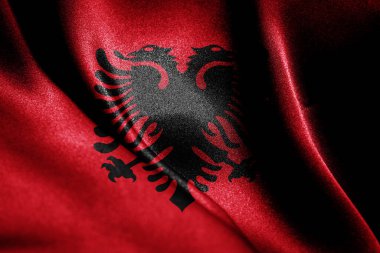 Ülke bayrağı ile soyut pürüzsüz ipek arkaplan