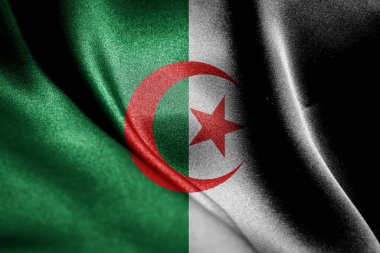 Ülke bayrağı ile soyut pürüzsüz ipek arkaplan