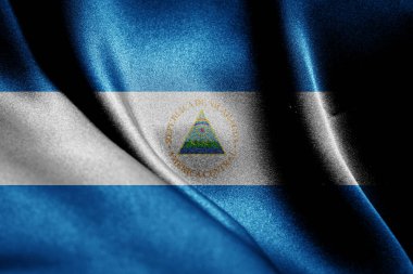 Ülke bayrağı ile soyut pürüzsüz ipek arkaplan