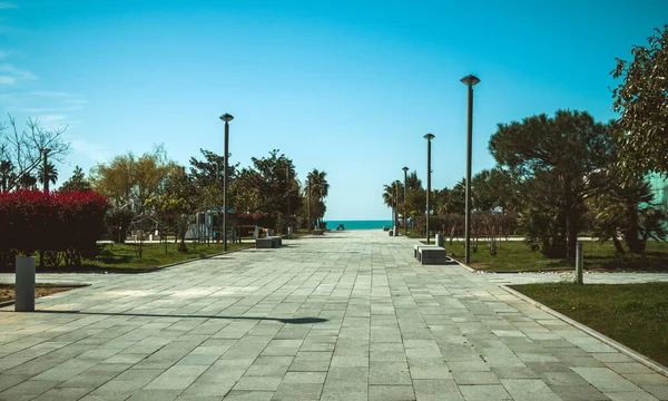 Moderní Park Batumi Georgia — Stock fotografie