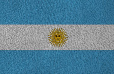 Bayrak ile soyut deri dokusu