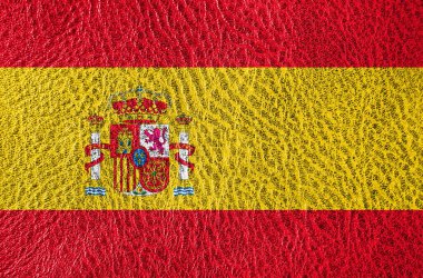 Bayrak ile soyut deri dokusu