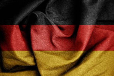 İpek arkaplanda bayrak deseni