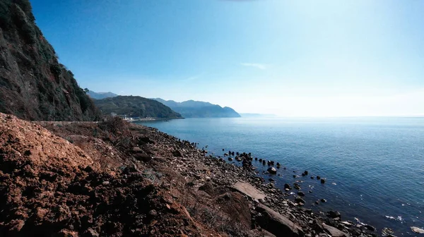 Uitzicht Zee Zwarte Zee Batumi Georgië — Stockfoto