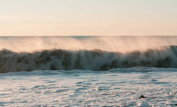 Onde Dettagli Nel Mare Nero Batumi Georgia — Foto Stock