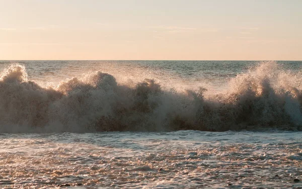 Olas Detalles Mar Negro Batumi Georgia — Foto de Stock