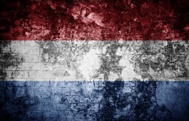 Bayrağı olan eski doku arkaplanı