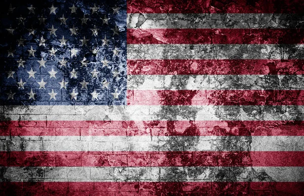 Old Texture Background Flag — Stock Photo, Image