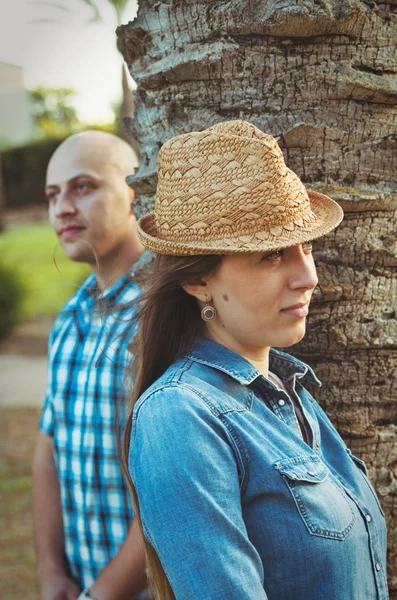 The couple — Stock Photo, Image