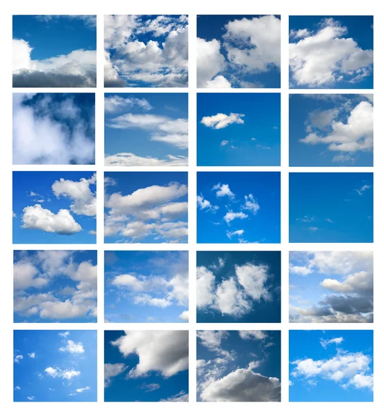 Sky collage — Stock Photo, Image