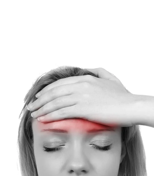 Head pain — Stock Photo, Image