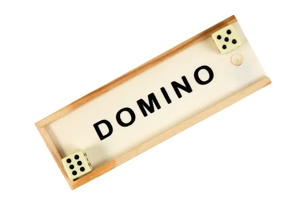 Domino Ordförande — Stockfoto