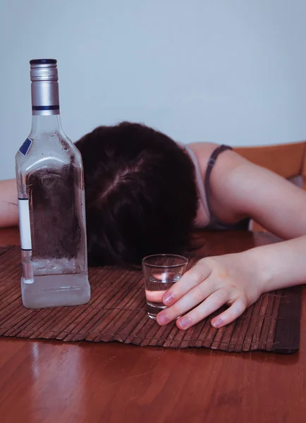 Alkoholism — Stockfoto