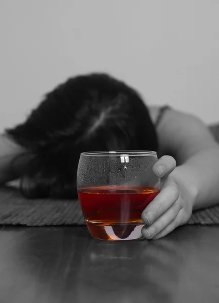 Alcoholisme; — Stockfoto