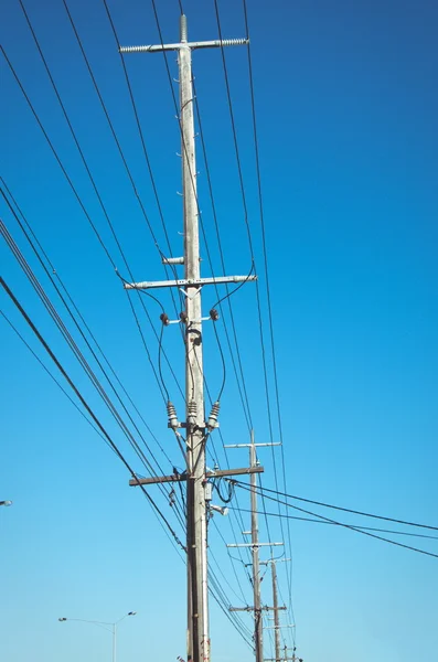 Power lines — Stock Photo, Image