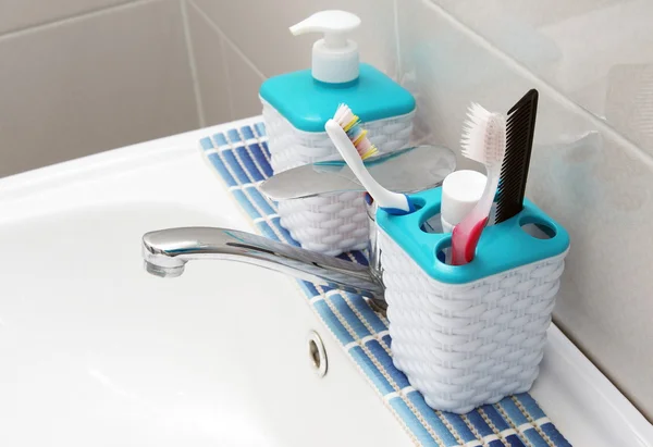 Grifo de baño — Foto de Stock