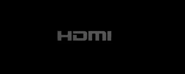 HDMI logo — Zdjęcie stockowe