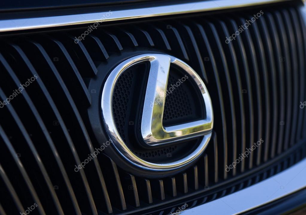 Melbourne,Australia -May 17.2015: Lexus metac logo closeup on the car in Melbourne.Australia