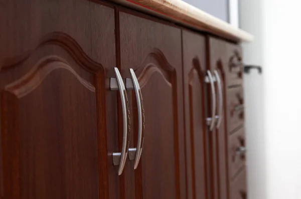 Kitchen cabinets — Stock Photo, Image