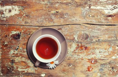 Papatya çayı portre