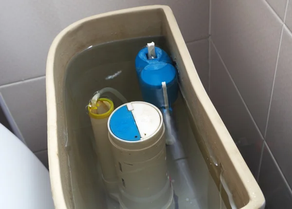 Pompa de toaletă closeup — Fotografie, imagine de stoc