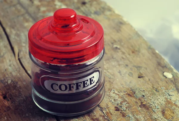 Jar of the coffee — Stock Photo, Image