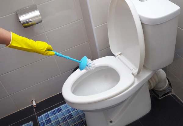 Ev tuvaleti temiz — Stok fotoğraf
