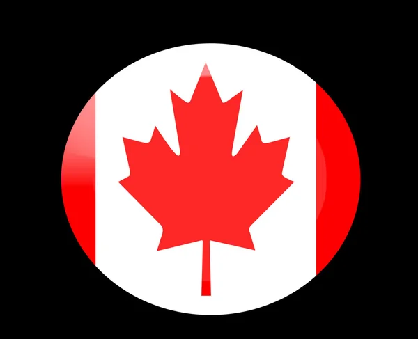 Zestaw ikon Kanada — Zdjęcie stockowe