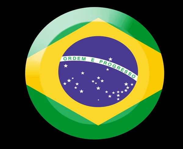Zestaw ikon Brazylia — Zdjęcie stockowe