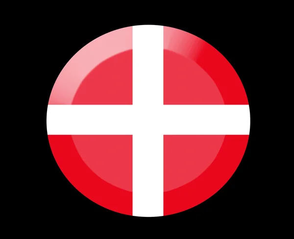 Denmark conjunto de iconos —  Fotos de Stock