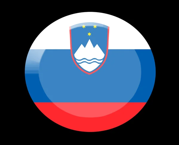 Szlovénia ikonok beállítása — Stock Fotó