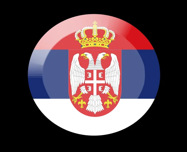 Serbia icônes ensemble — Photo