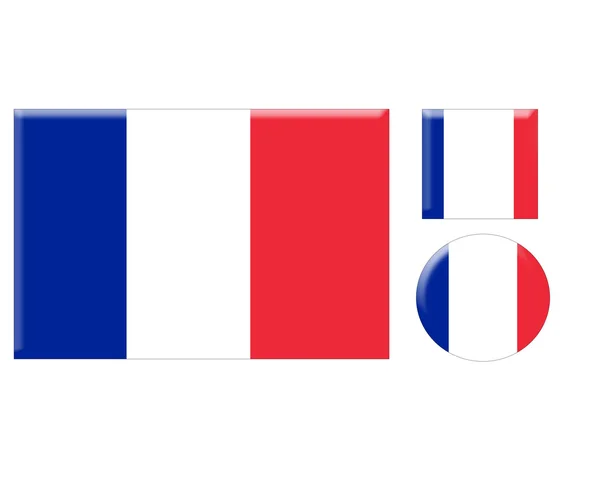Набір іконок Франції — стокове фото