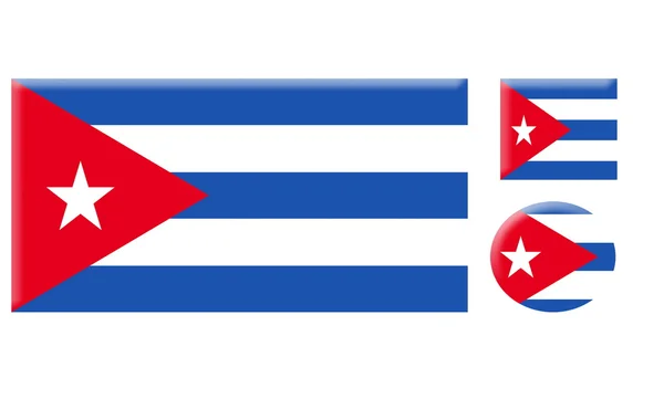 Küba Icons set — Stok fotoğraf