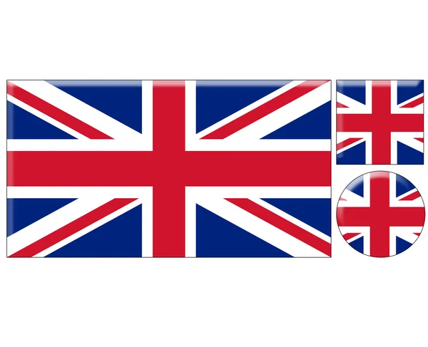 UK icons set — Stock Photo, Image